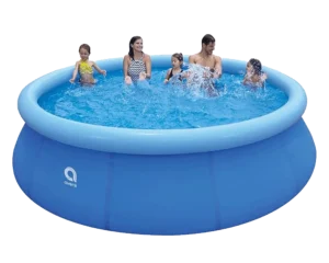 Avenli Round Inflatable Outdoor Above Ground Pool for Kids