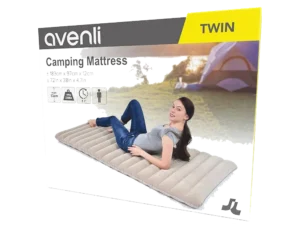 AVENLI Camping Air Mattress for Inflatable Mattress Air Bed Beige