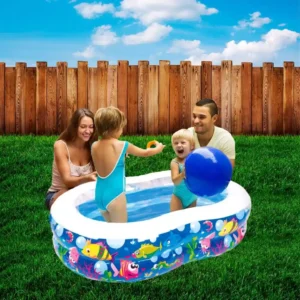 Jilong Ocean Figure-8 Shaped Children's Paddling Pool for garden