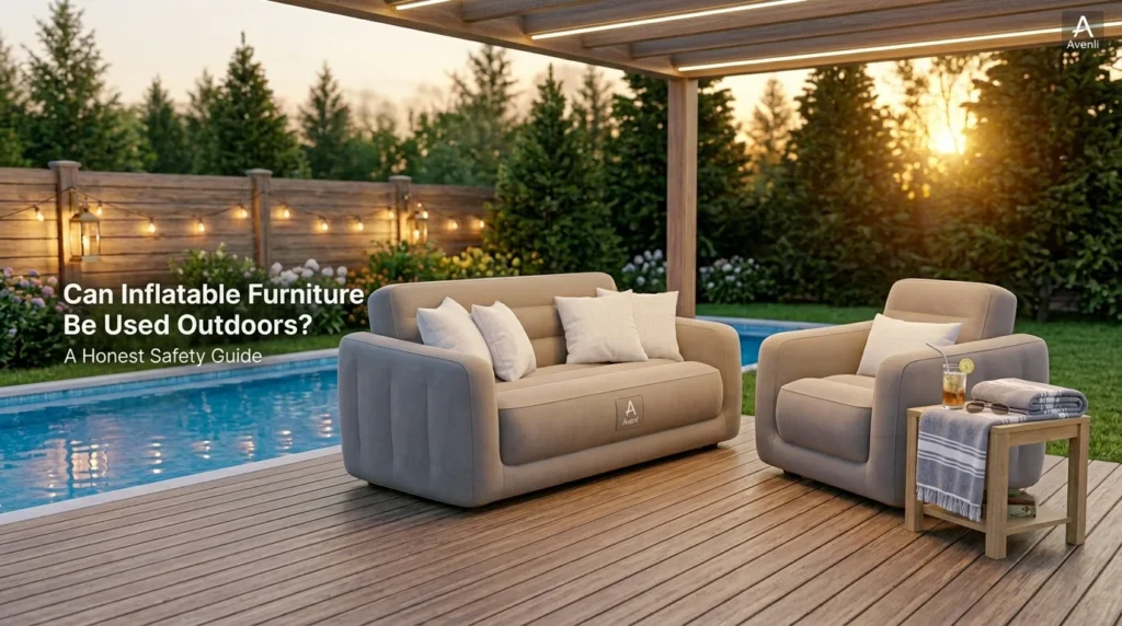 Can Inflatable Furniture Be Used Outdoors? A Honest Safety Guide