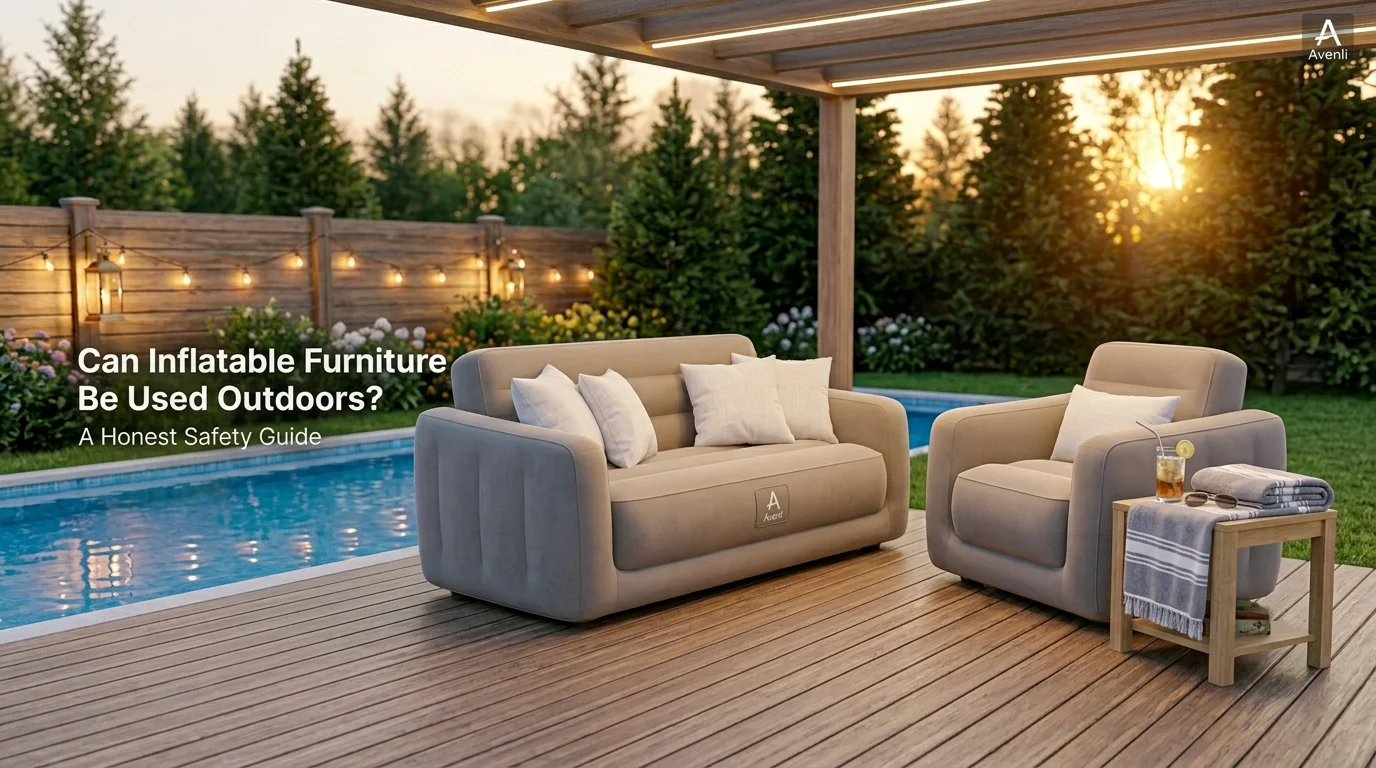 Can Inflatable Furniture Be Used Outdoors? A Honest Safety Guide