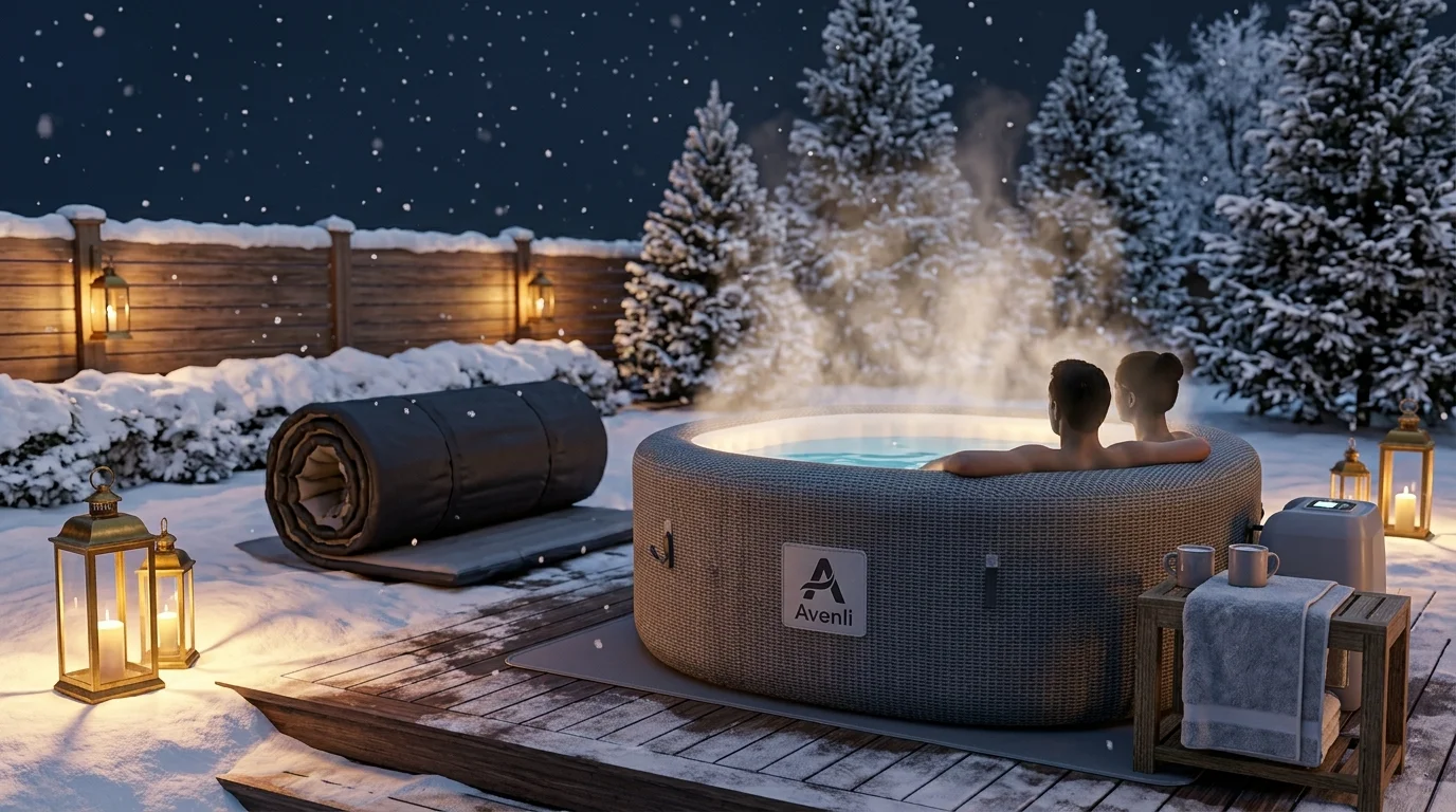 Can You Use Inflatable Hot Tub in Winter Canada?