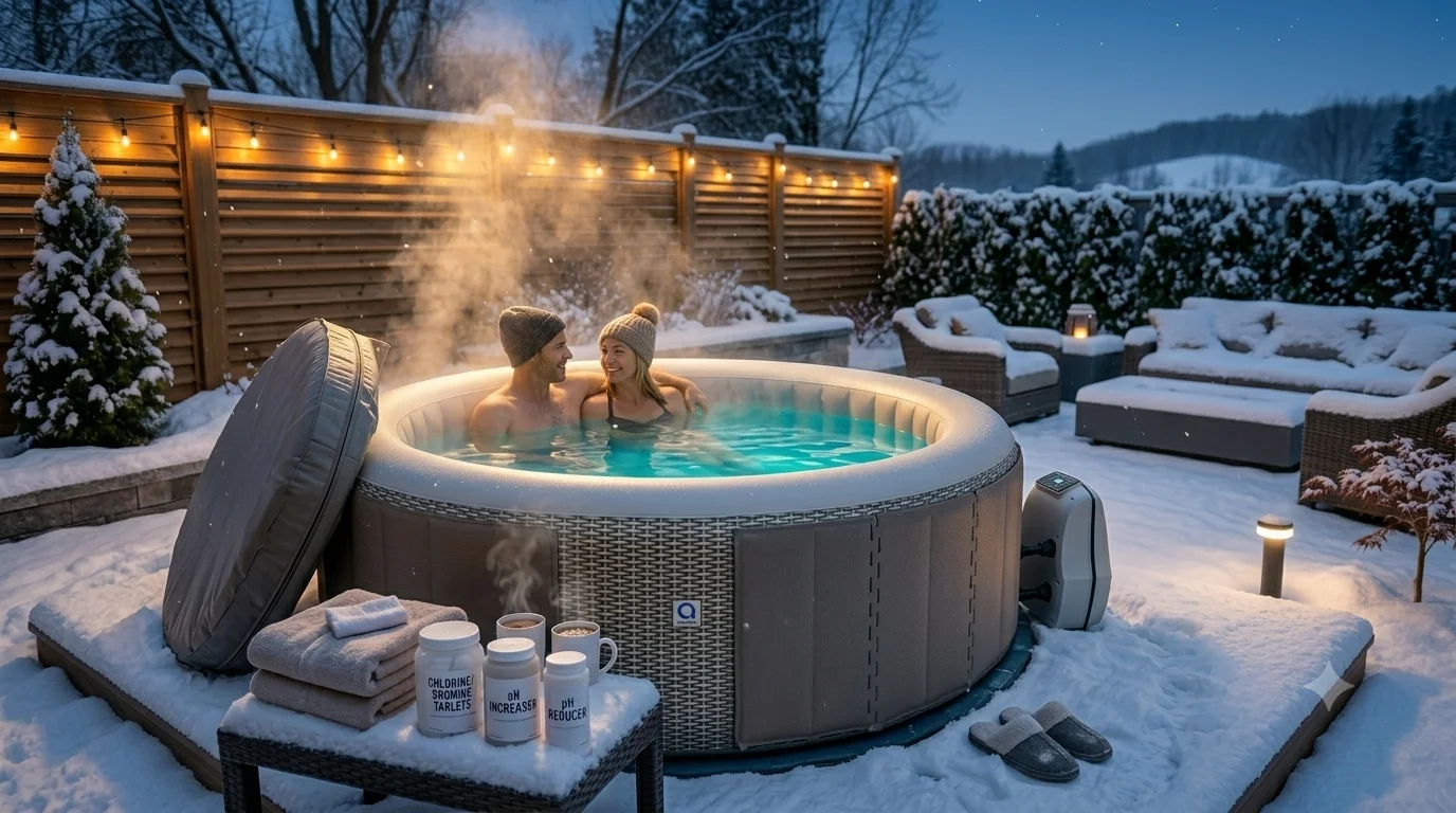 Can You Use Inflatable Hot Tub in Winter Canada?