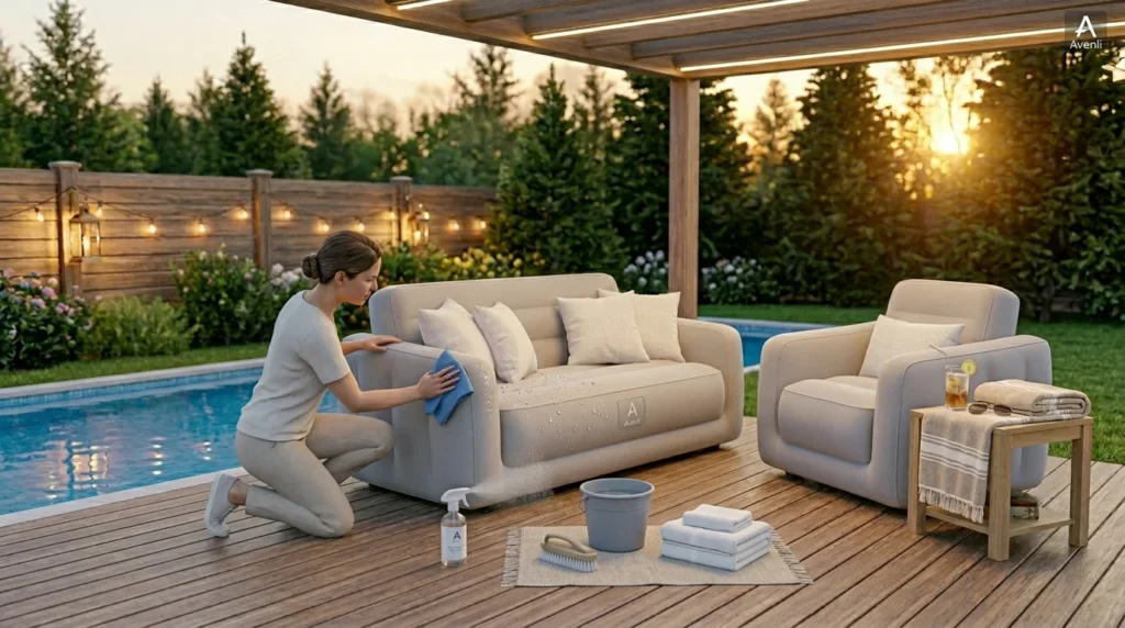How to Clean Inflatable Furniture Properly at Home
