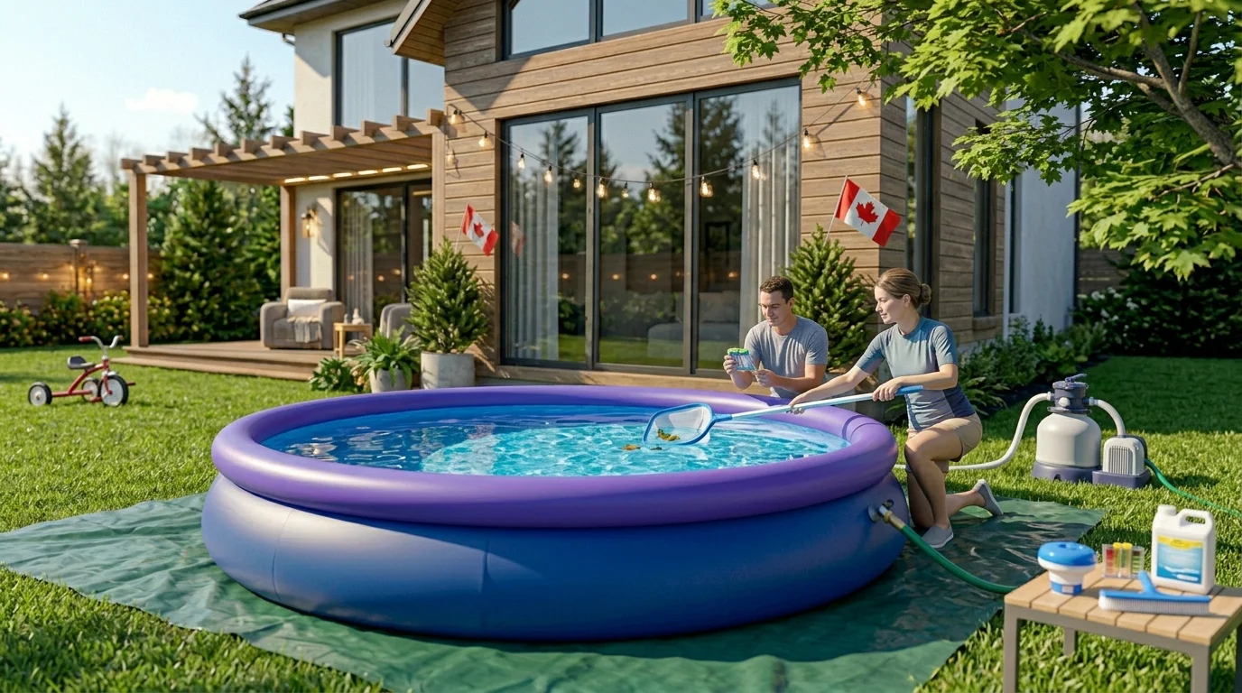 How to Clean Inflatable Swimming Pool Water Easily