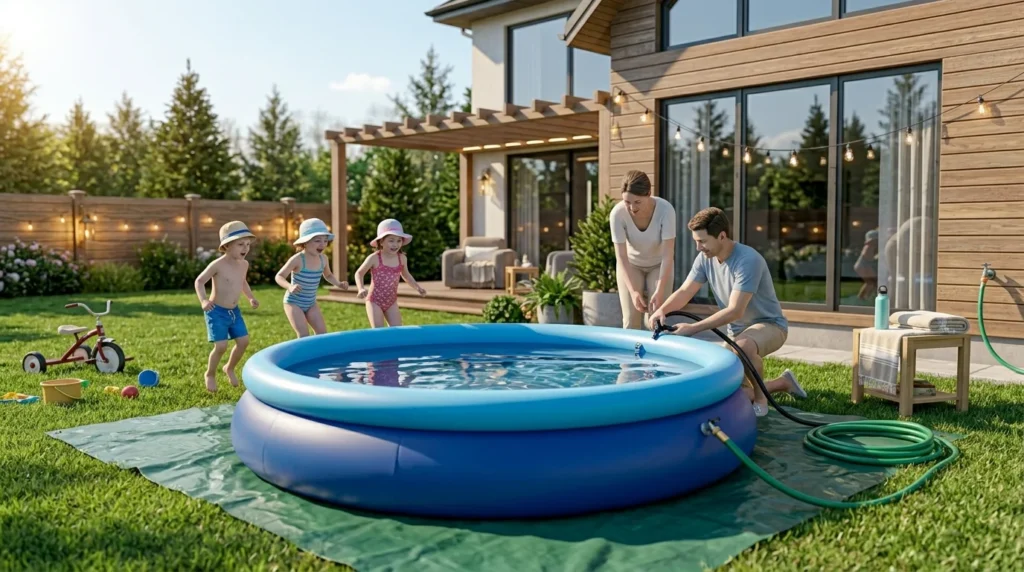 How to Set Up an Inflatable Pool Step by Step